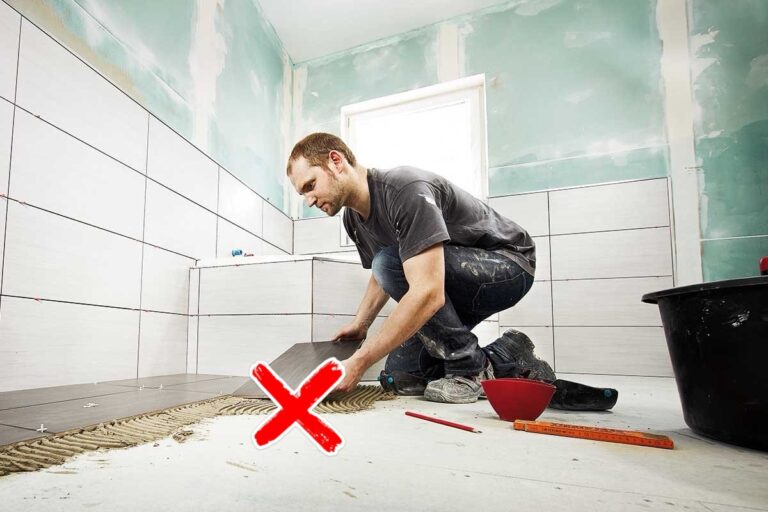 Fliesenreparatur
